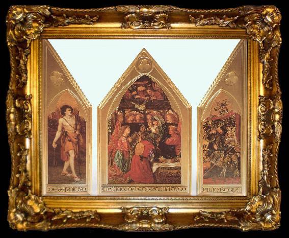 framed  Dante Gabriel Rossetti The Seed of David, ta009-2